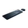 Juhtmevaba klaviatuuri ja hiire komplekt Dell KM3322W — Täissuuruses QWERTY, RF-juhtmevaba, must, kontorikasutus