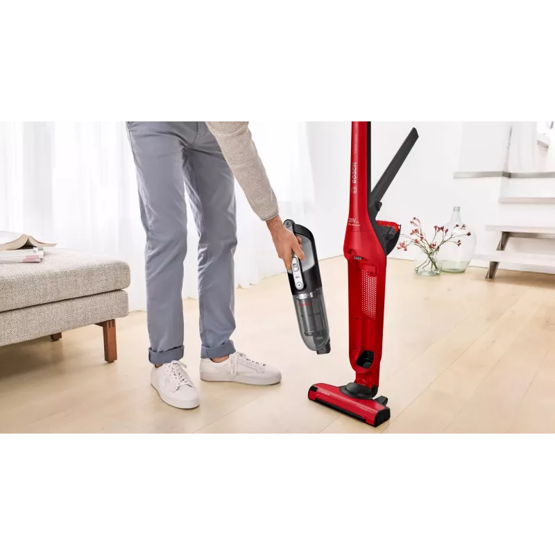 Juhtmevaba tolmuimeja Bosch Serie 4 BBH3ZOO28 — 25,2 V, 0,4 L tolmumahuti, eemaldatav käsiimeja