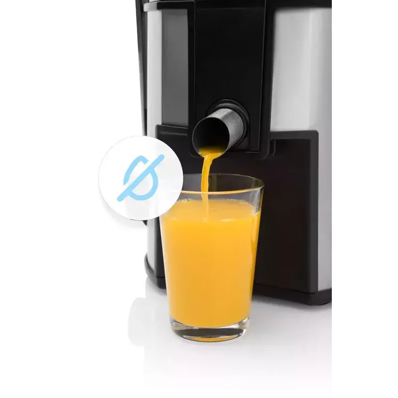 Tsentrifugaalmahlapress ETA Fresher II 800 W, 0,8 L mahlanõu, must/roostevaba teras