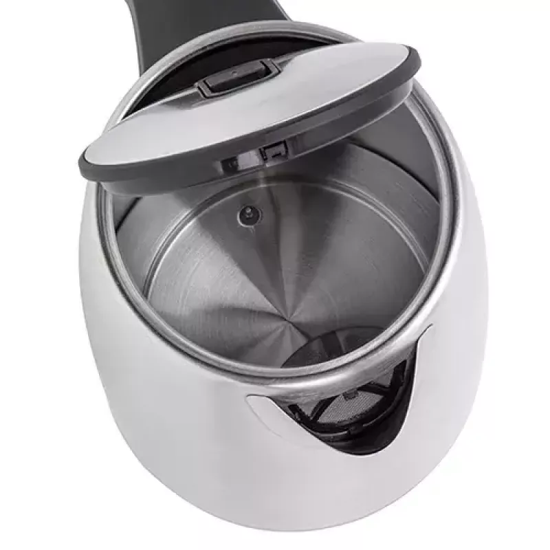 Elektriline veekeetja Adler AD 1340 1,7 L 2200 W Must Hõbedane