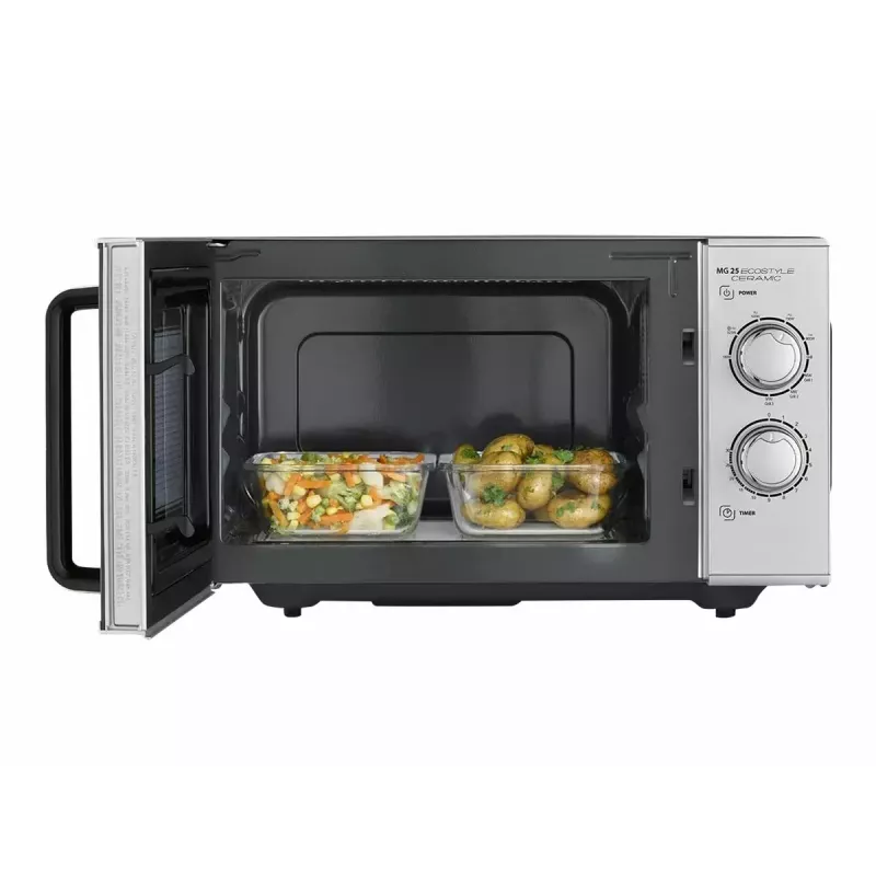 Mikrolaineahi Caso MG 25 Ecostyle, 25 L, 900 W, grillifunktsioon, hõbedane