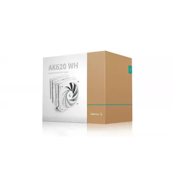 Õhkjahuti DeepCool AK620 WH 12 cm 500-1850 RPM Valge