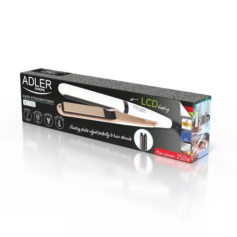 Sirgendusraud Adler AD 2321 auruga 45 W punane 1,83 m