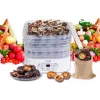 Toidukuivati Adler AD 6658, 5 alust, LCD taimer 70 tundi, 35–70 °C, 230 W (max 550 W), valge