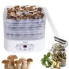 Toidukuivati Adler AD 6658, 5 alust, LCD taimer 70 tundi, 35–70 °C, 230 W (max 550 W), valge