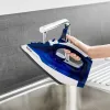 Tefal FV2838 Dry & Steam iron Cerilium soleplate 2400 W Blue, Valge