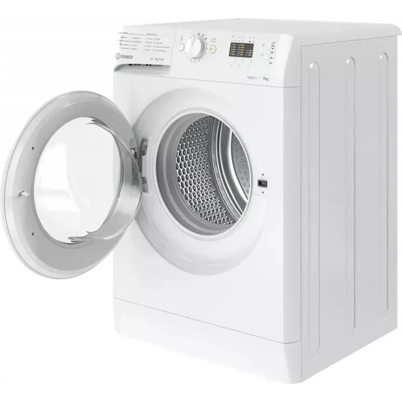 Eestlaaditav pesumasin Indesit MTWA 71252 W IT — 7 kg, 1200 p/min, E-klass, valge