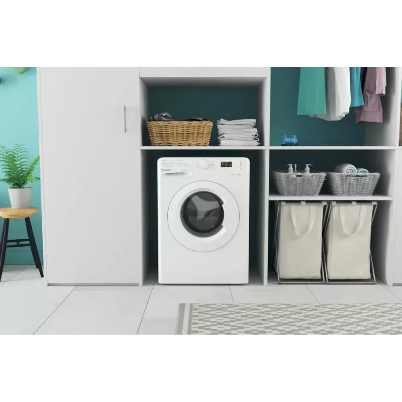 Eestlaaditav pesumasin Indesit MTWA 71252 W IT — 7 kg, 1200 p/min, E-klass, valge