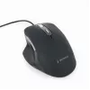 GEMBIRD optiline LED hiir MUS-6B-02 juhtmega USB - 6 nupuga ratas must
