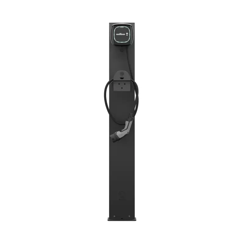 Wallboxi postamendi Wallbox Eiffel Basic Dual perekonnale Pulsar, must