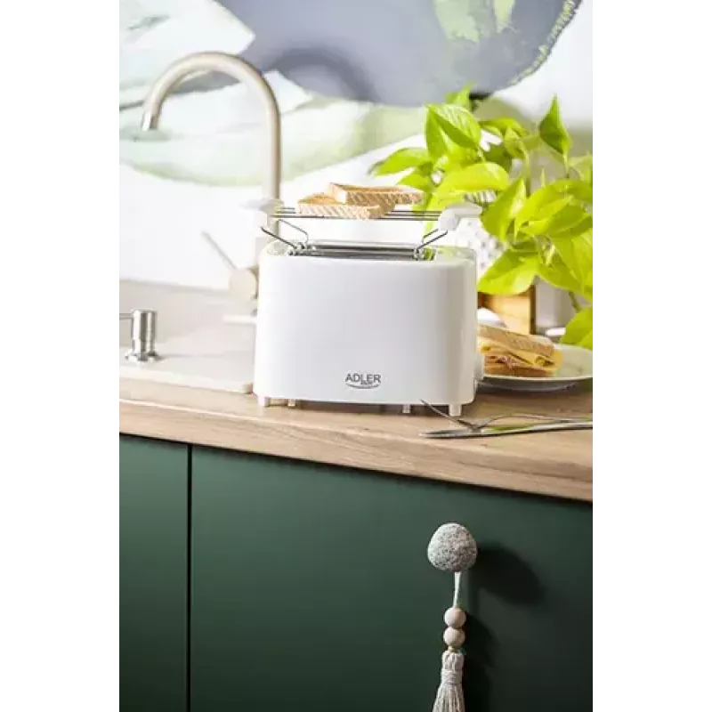 Röster Adler AD 3223 2 viilu 750 W Valge