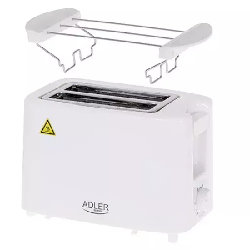 Röster Adler AD 3223 2 viilu 750 W Valge