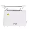 Röster Adler AD 3223 2 viilu 750 W Valge