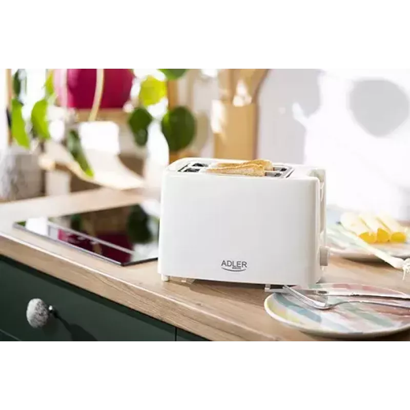 Röster Adler AD 3223 2 viilu 750 W Valge