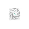 Õhkjahuti DeepCool AK400 WH — 4×6 mm vasest soojustorud, 120 mm FDB-ventilaator, 1850 p/min, 66,47 CFM, ühildub LGA 1700 ja levinud Inteli/AMD pesadega, valge