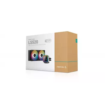 All-in-one vedelikjahuti DeepCool LS520 12 cm Must 500-2250 RPM