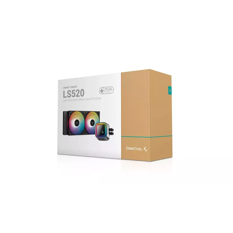 All-in-one vedelikjahuti DeepCool LS520 12 cm Must 500-2250 RPM