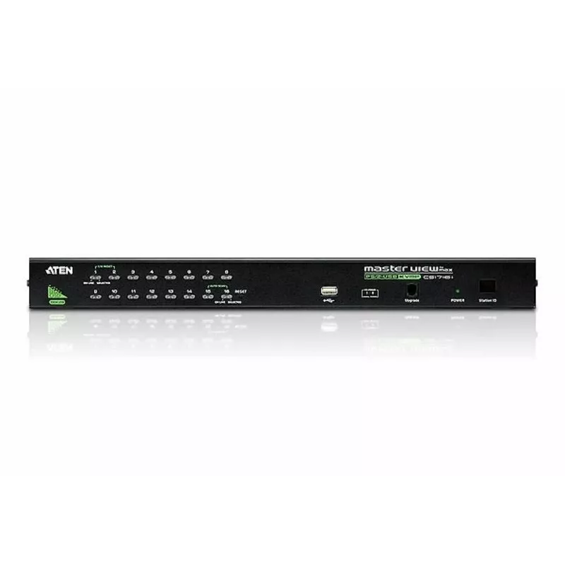 ATEN 16-port USB - PS/2 VGA KVM-lüliti USB-perifeeriapordiga