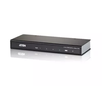 ATEN 4-pordiline HDMI heli/video jaotur 4Kx2K, HDMI, 4x HDMI, 4096 x 2160 pikslit, must, 4K Ultra HD, 15 m