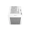Arvuti korpus DeepCool CH370 WH Mini Tower — valge, micro ATX/Mini-ITX, karastatud klaas, RGB ventilaatorid, 2x 3,5-tollist pesa, 3x 2,5-tollist pesa, GPU kuni 320 mm