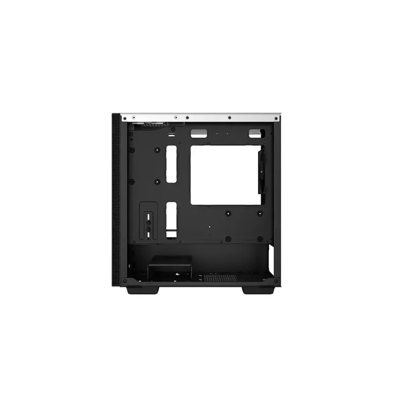 Arvuti korpus DeepCool CH370 WH Mini Tower — valge, micro ATX/Mini-ITX, karastatud klaas, RGB ventilaatorid, 2x 3,5-tollist pesa, 3x 2,5-tollist pesa, GPU kuni 320 mm