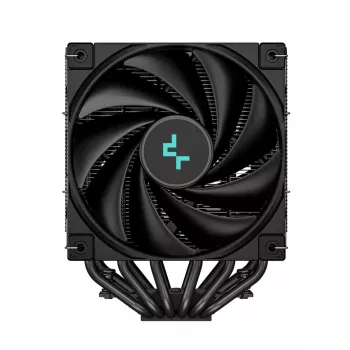 Õhujahuti DeepCool AK620 ZERO DARK 12 cm Must, 6 soojustoru, 2x120 mm PWM ventilaatorit, TDP 260 W, Kõrgus 160 mm