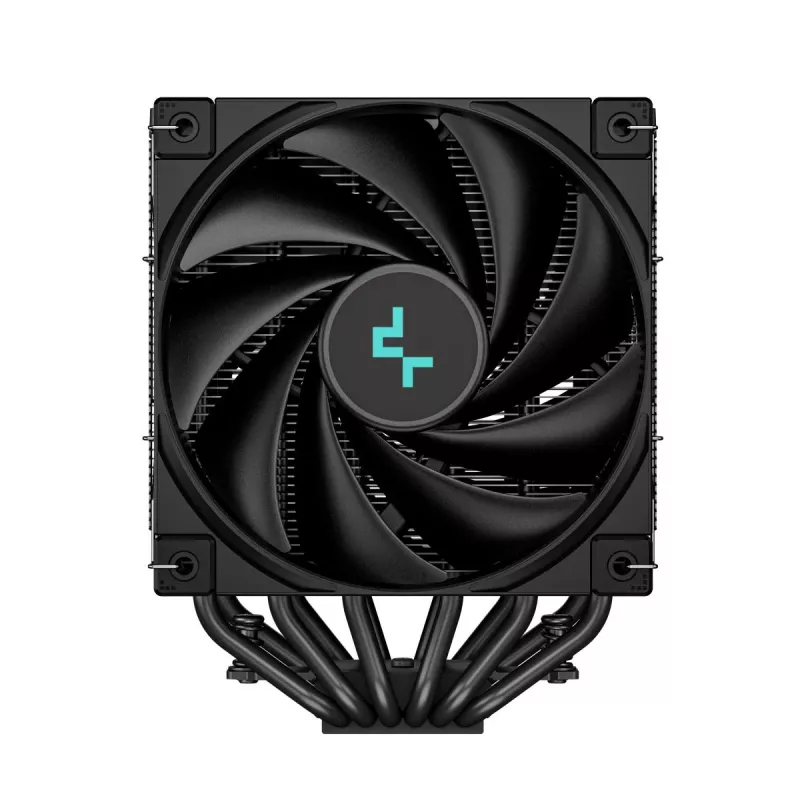Õhujahuti DeepCool AK620 ZERO DARK 12 cm Must, 6 soojustoru, 2x120 mm PWM ventilaatorit, TDP 260 W, Kõrgus 160 mm