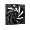 Õhujahuti DeepCool AK620 ZERO DARK 12 cm Must, 6 soojustoru, 2x120 mm PWM ventilaatorit, TDP 260 W, Kõrgus 160 mm