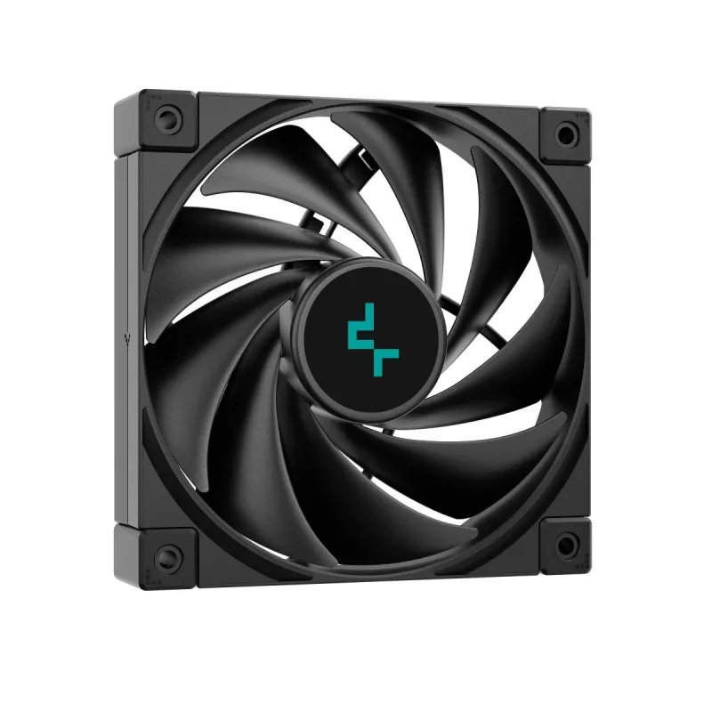 Õhujahuti DeepCool AK620 ZERO DARK 12 cm Must, 6 soojustoru, 2x120 mm PWM ventilaatorit, TDP 260 W, Kõrgus 160 mm