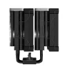 Õhujahuti DeepCool AK620 ZERO DARK 12 cm Must, 6 soojustoru, 2x120 mm PWM ventilaatorit, TDP 260 W, Kõrgus 160 mm