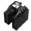 Õhujahuti DeepCool AK620 ZERO DARK 12 cm Must, 6 soojustoru, 2x120 mm PWM ventilaatorit, TDP 260 W, Kõrgus 160 mm