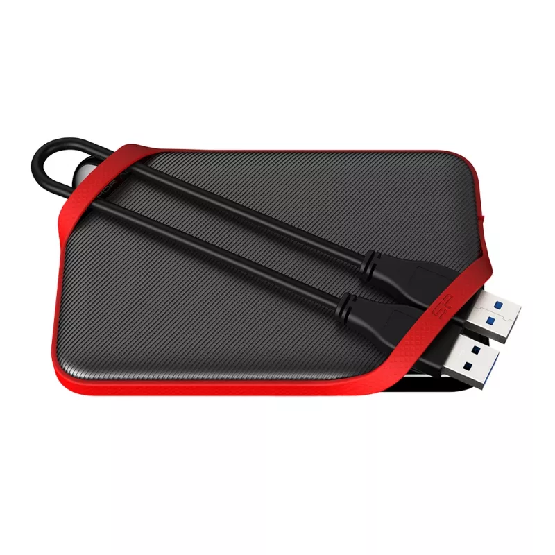 SILICON POWER kaasaskantav HDD USB 3.2 Gen 1 Armor - A62 1TB must Moq-36