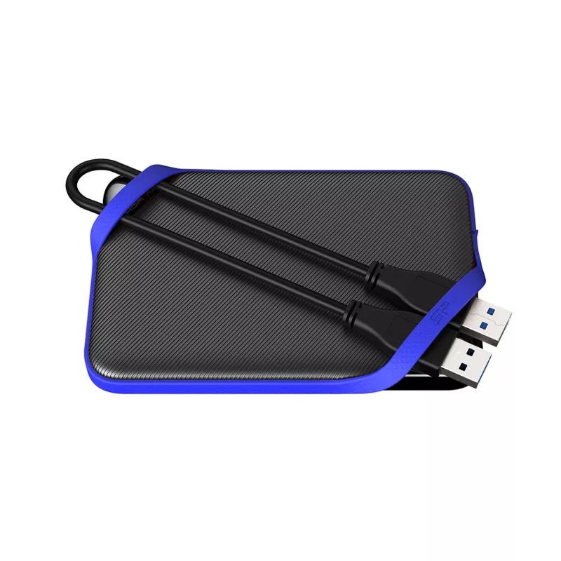 SILICON POWER kaasaskantav HDD USB 3.2 Gen1 Armor - A62 mänguketas 1TB - must Moq-36