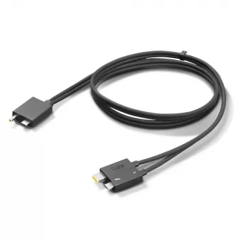 Lenovo 4X91K16970 Thunderbolt kaabel 0.7 m 40 Gbit/s Must