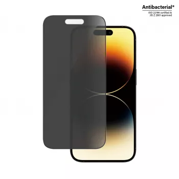 PanzerGlass ® Privaatsuskaitse Ekraanikaitse iPhone 14 Pro | Ultra-Wide Fit koos EasyAligneriga