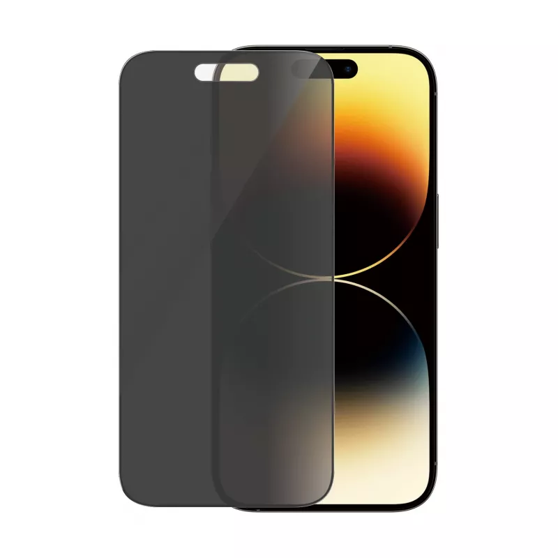 PanzerGlass ® Privaatsuskaitse Ekraanikaitse iPhone 14 Pro | Ultra-Wide Fit koos EasyAligneriga