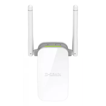 D-Link N300 Wi-Fi leviala laiendaja, võrgukordisti, 300 Mbit/s, 10,100 Mbit/s, väline, IEEE 802.3u, 802.11g, Wi-Fi 4 (802.11n)