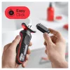 Braun Series 5 50-R1000s Habemenuga Must, Punane