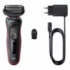 Braun Series 5 50-R1000s Habemenuga Must, Punane