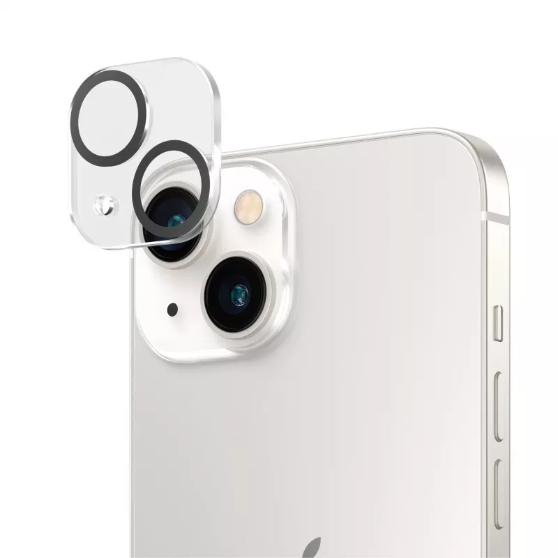 Kaamera objektiivi kaitse PanzerGlass PicturePerfect Apple iPhone 14 / 14 Plus jaoks, läbipaistev karastatud klaas