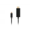 LANBERG kaabel USB-c(m) -hdmi(m) 1m 4k 60hz must