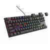 GENESIS Thor 303 TKL klaviatuur mängimiseks USB QWERTY Must RGB LED