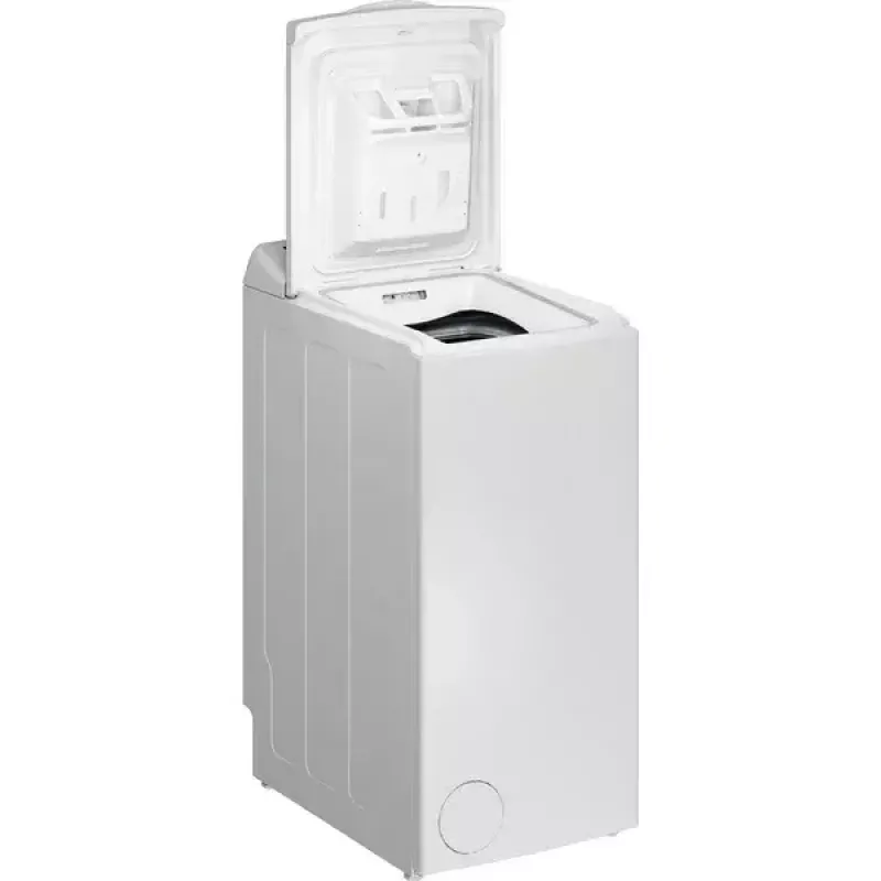 Pealtlaetav pesumasin INDESIT BTW S60400 EU/N — 6 kg, 1000 p/min, energiaklass C, valge