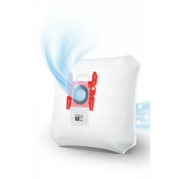 Tolmukott silindertolmuimejale Bosch BBZAFGALL — 4 pakk, valge, 240×75×165 mm, 100 g tk