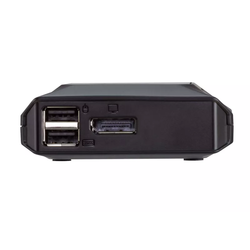 ATEN 2-pordiline USB-C 4K DisplayPort KVM-lüliti kaugpordivalijaga