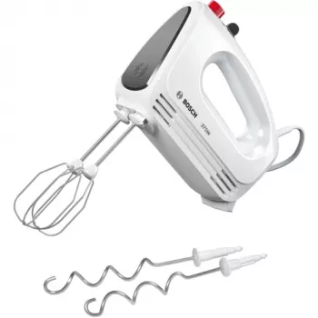 Käsisegisti Bosch MFQ22100 — 375 W, käeshoitav, hall/valge, 0,9 kg