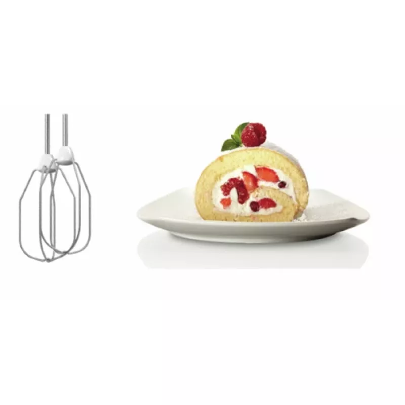 Käsisegisti Bosch MFQ22100 — 375 W, käeshoitav, hall/valge, 0,9 kg