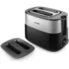 Philips Daily Collection HD2517/90 röster 8 2 viilu(t) 900 W Must, Hõbedane