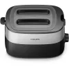 Philips Daily Collection HD2517/90 röster 8 2 viilu(t) 900 W Must, Hõbedane