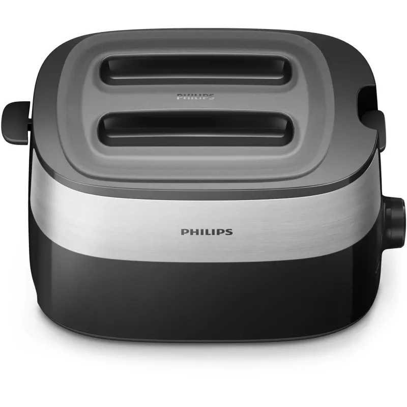 Philips Daily Collection HD2517/90 röster 8 2 viilu(t) 900 W Must, Hõbedane